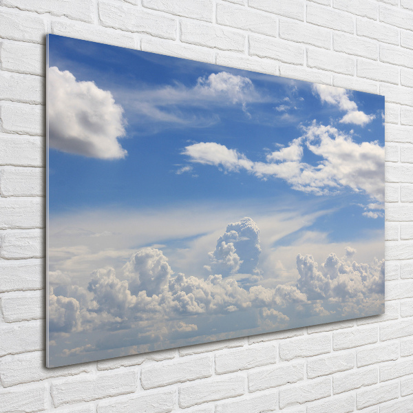 Foto op plexiglas Wolken aan de hemel