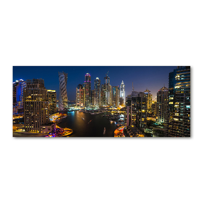 Foto obraz szkło akryl Marina w Dubaju