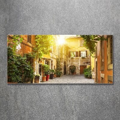 Foto obraz szkło akryl Włoskie uliczki