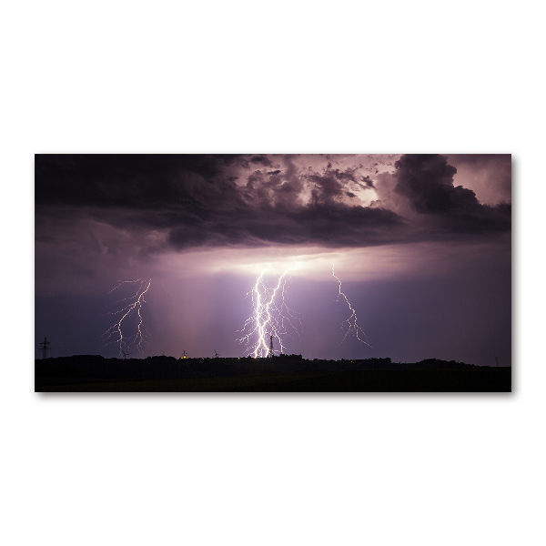 Plexiglas foto Onweer