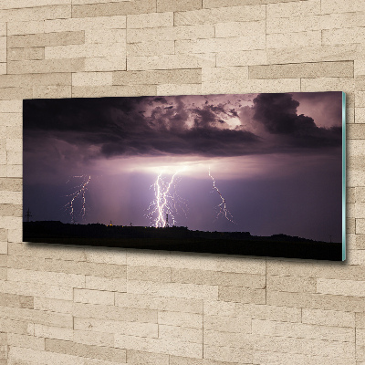 Plexiglas foto Onweer