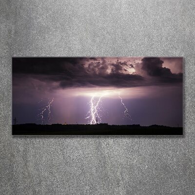 Plexiglas foto Onweer