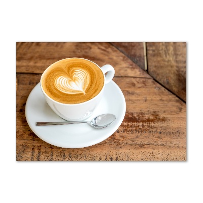 Foto op plexiglas Koffie in een kopje