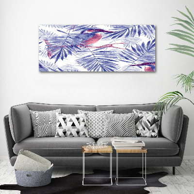 Plexiglas foto Planten en vogels