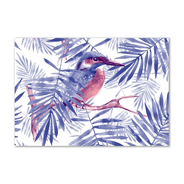 Plexiglas foto Planten en vogels