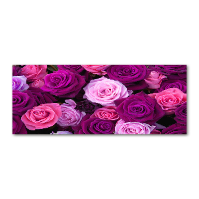 Schilderij op acrylglas Rozen