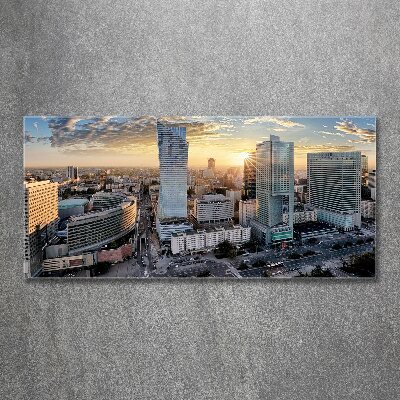 Foto obraz szkło akryl Warszawa Polska