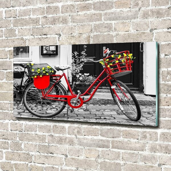 Foto plexiglas Stadsfiets