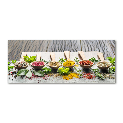 Obraz zdjęcie akryl Kolorowe przyprawy