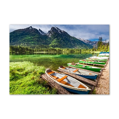 Foto op plexiglas Boten op het meer