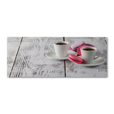 Schilderij op acrylglas Koffie en koekjes