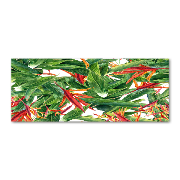 Plexiglas schilderij Bloemenpatroon