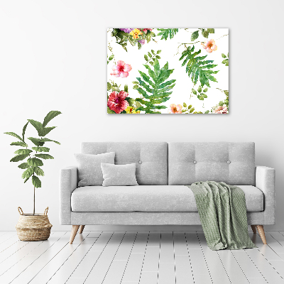 Plexiglas foto Bloemenpatroon