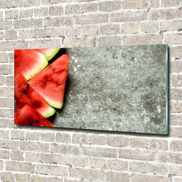 Plexiglas foto Gesneden watermeloen