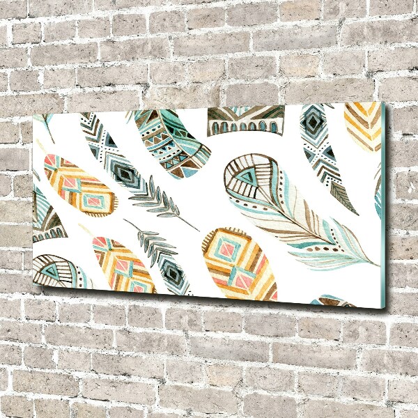 Plexiglas foto Etnische veren