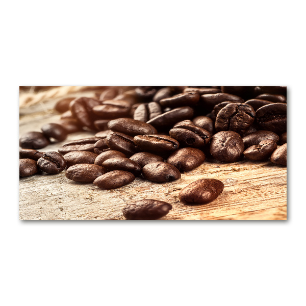 Foto op plexiglas Koffiebonen