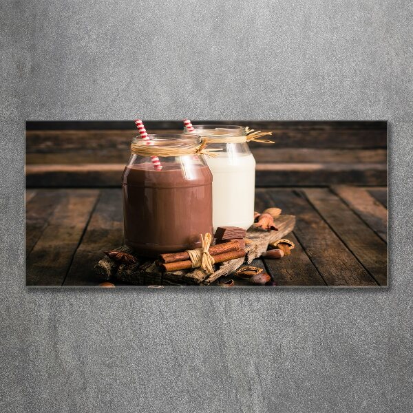 Plexiglas foto Cocktails in potjes