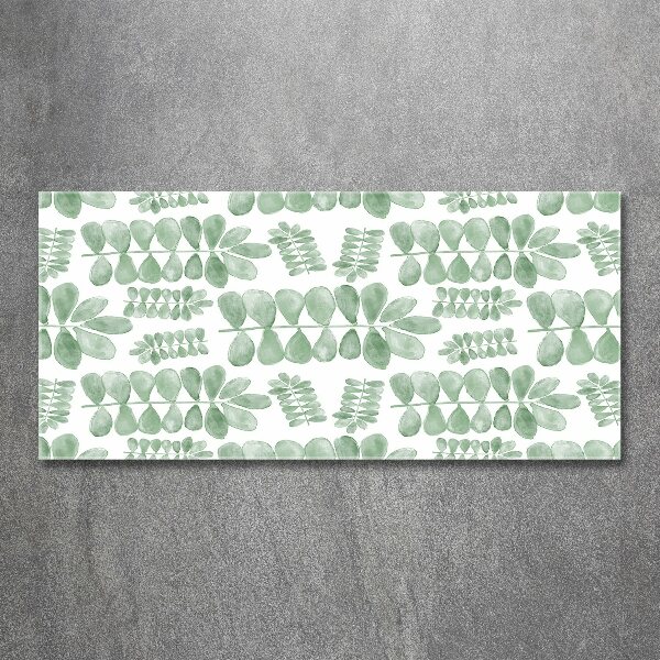 Foto in plexiglas Groene bladeren