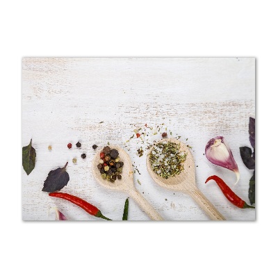 Obraz zdjęcie akryl Warzywa i przyprawy