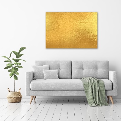 Schilderij op acrylglas Achtergrond van goudfolie
