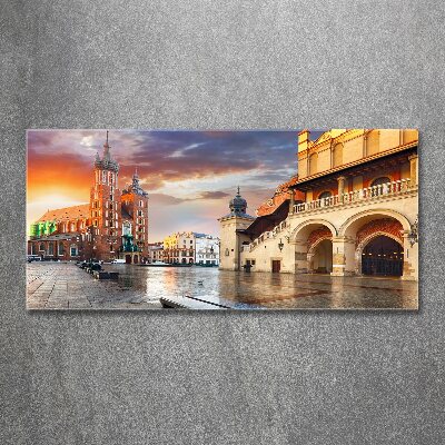 Foto obraz szkło akryl Kraków Polska