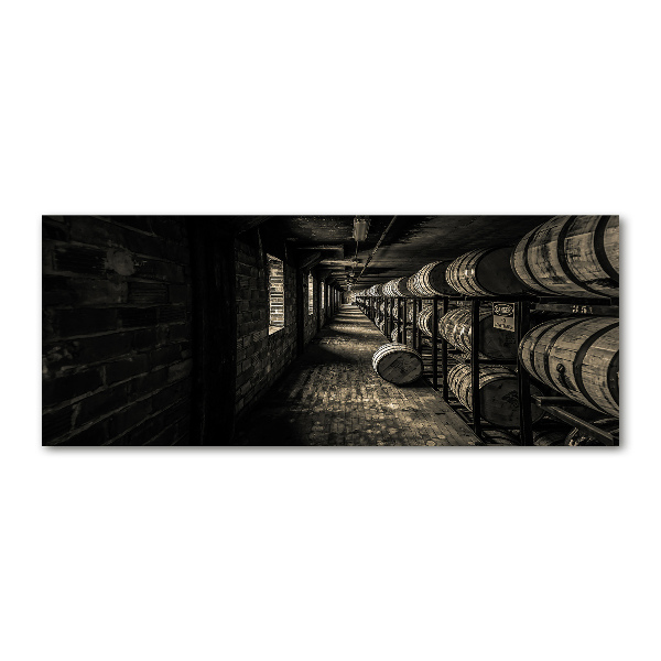 Schilderij op acrylglas Bourbonvaten