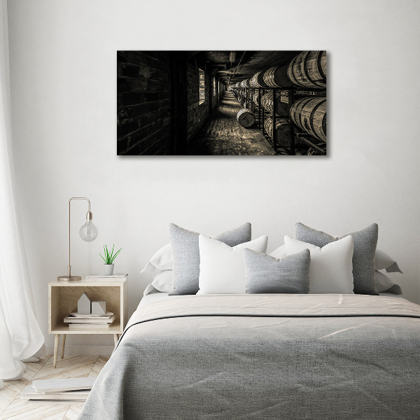 Schilderij op acrylglas Bourbonvaten