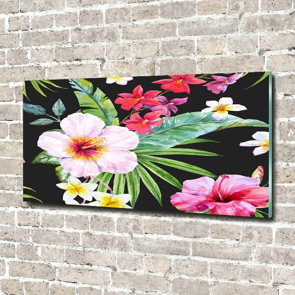 Foto plexiglas Hawaiiaanse bloemen