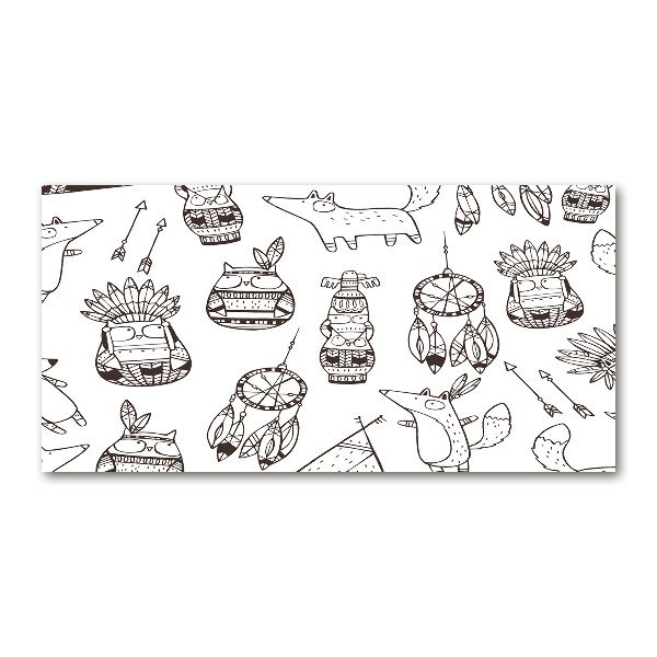 Foto in plexiglas Indische uilen