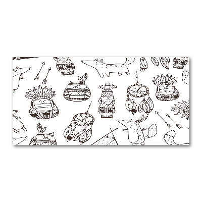 Foto in plexiglas Indische uilen