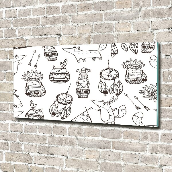 Foto in plexiglas Indische uilen