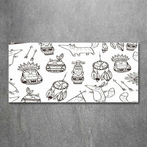 Foto in plexiglas Indische uilen