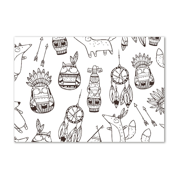 Foto in plexiglas Indische uilen