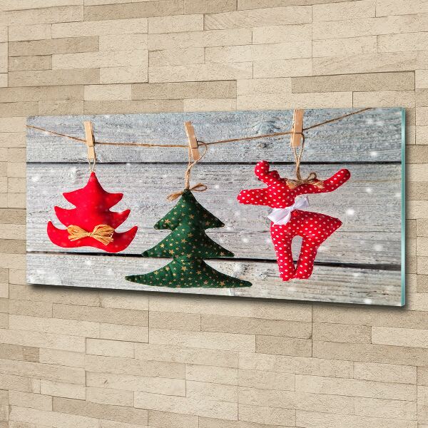 Foto obraz szkło akryl Ozdoby na sznurku