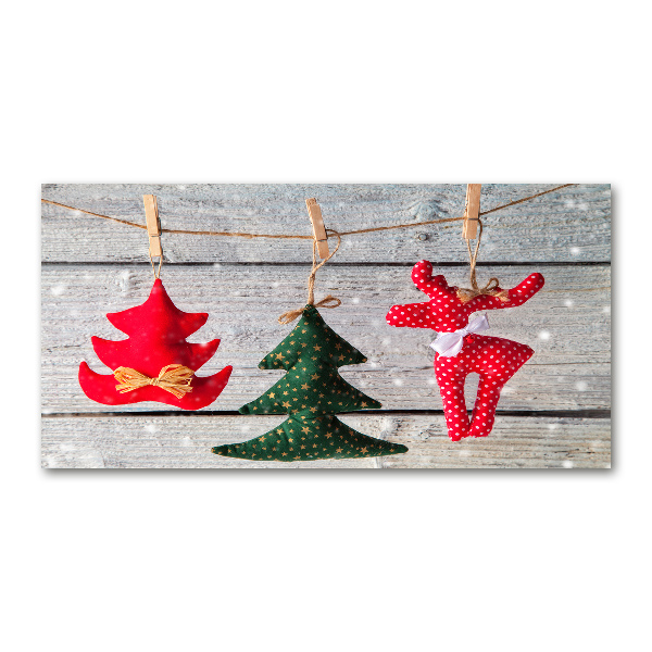 Foto obraz szkło akryl Ozdoby na sznurku