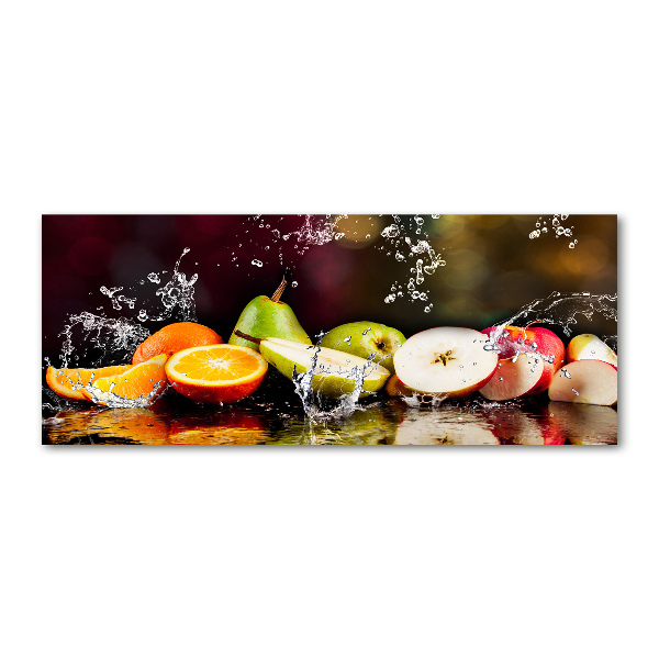 Foto plexiglas Fruit en water