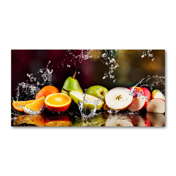 Foto plexiglas Fruit en water