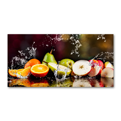 Foto plexiglas Fruit en water