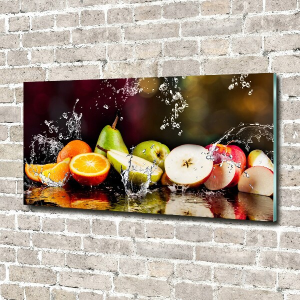 Foto plexiglas Fruit en water