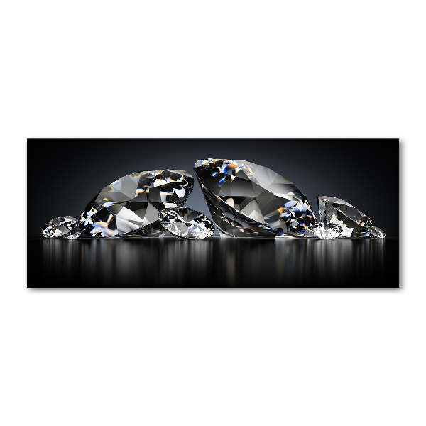 Foto obraz na ścianę akryl Diamenty