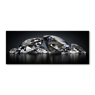 Foto obraz na ścianę akryl Diamenty
