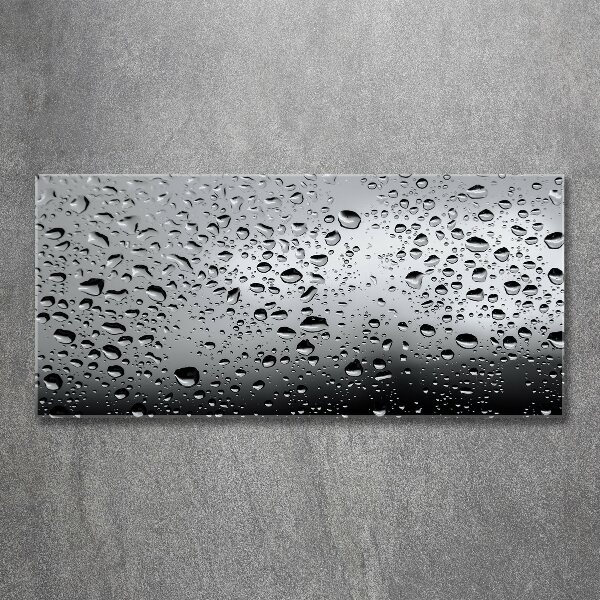 Plexiglas schilderij waterdruppels