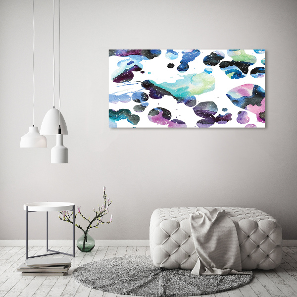 Schilderij op acrylglas Kleurrijke melkweg
