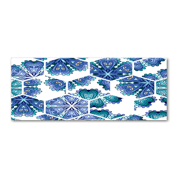 Foto obraz szkło akryl Elementy mandali