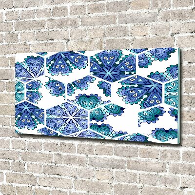 Plexiglas schilderij Mandala-elementen