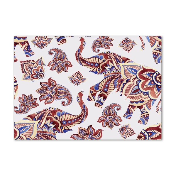 Plexiglas foto Olifantenornamenten