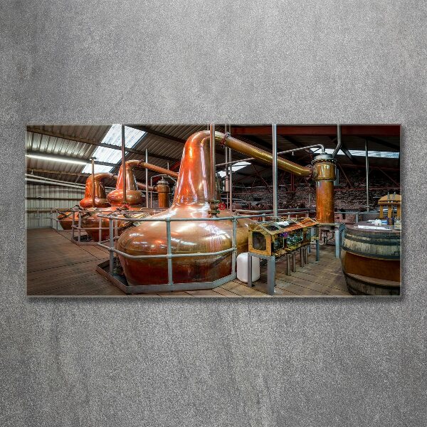 Schilderij op acrylglas Brouwerij