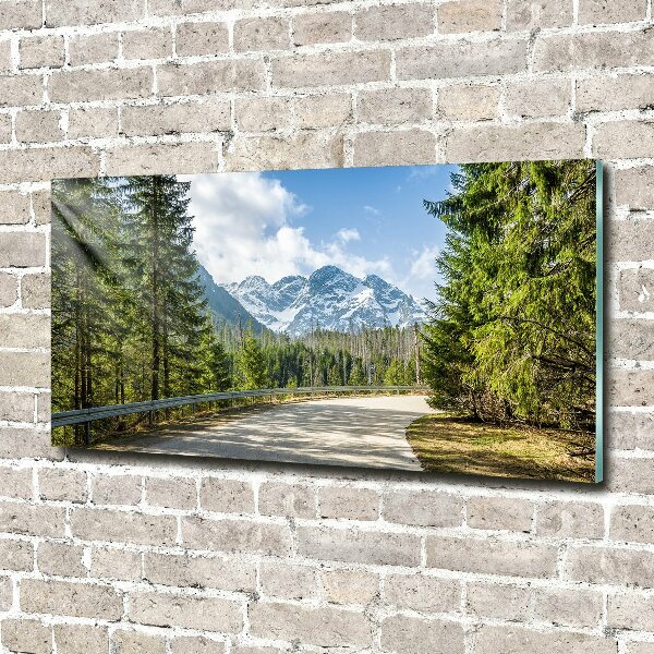 Foto op plexiglas Tatra-gebergteweg