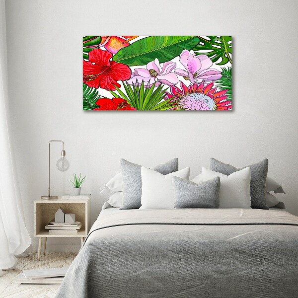 Foto plexiglas Hawaiiaanse bloemen