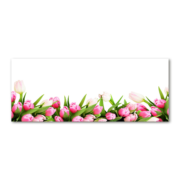 Plexiglas foto Roze tulpen